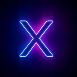 Glow XO: Neon Tic Tac Toe icon